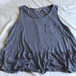 Anthropologie striped tank